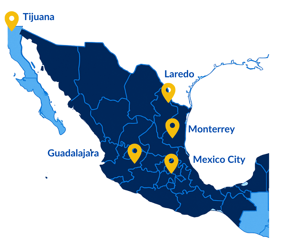 mexico map